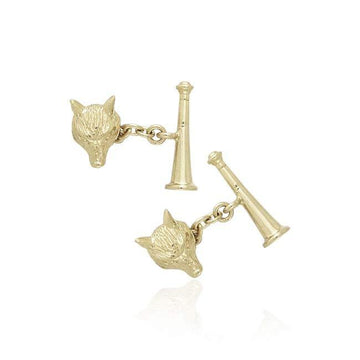 Fox Cuff Links VCL026 - Jewelry